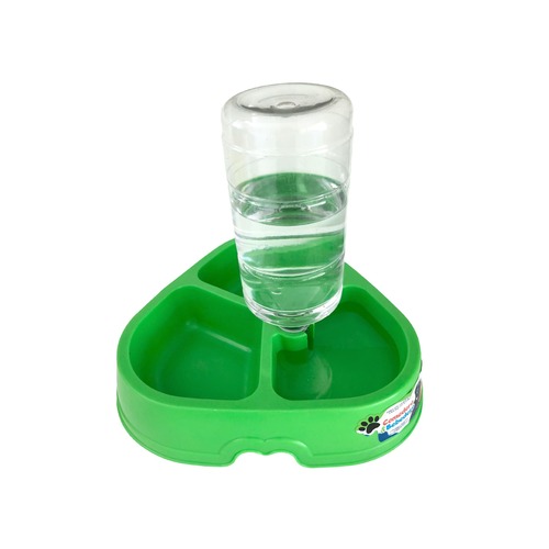 COMEDERO DOBLE Y BEBEDERO 