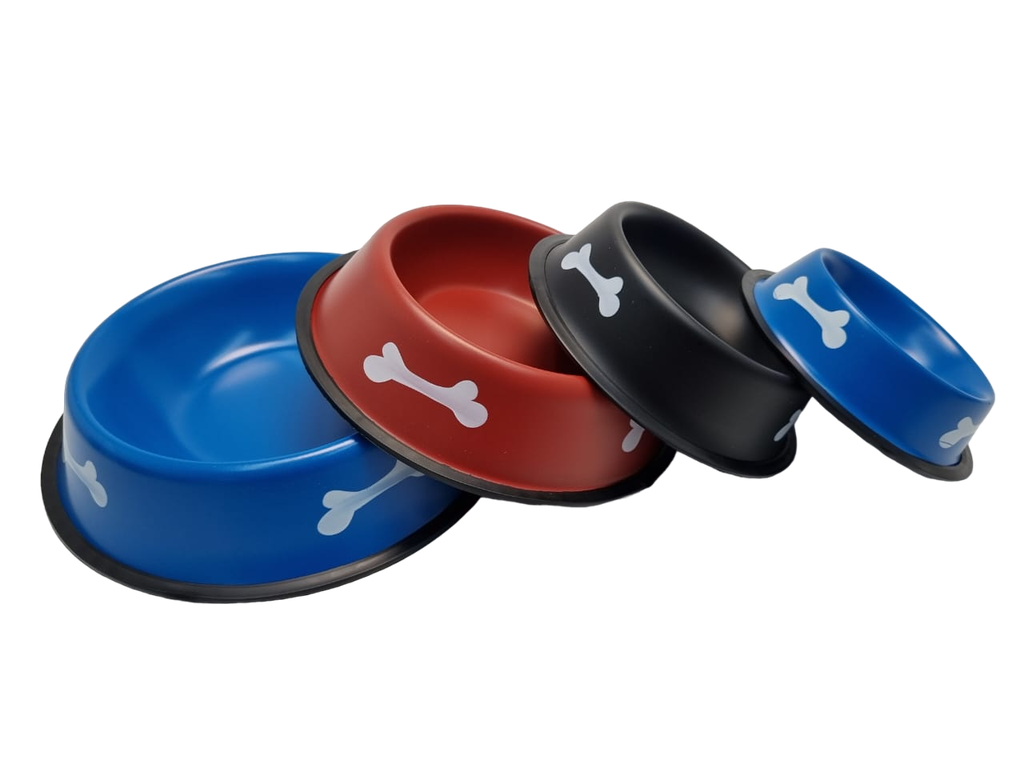 COMEDERO ACERO COLOR 18cm