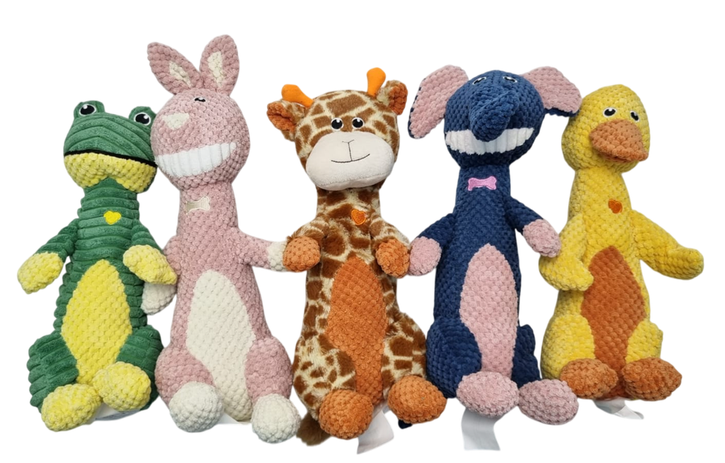 PELUCHE RÚSTICO ALARGADO CHIFLE