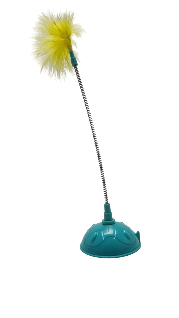 JUGUETE VENTOSA CON PLUMA